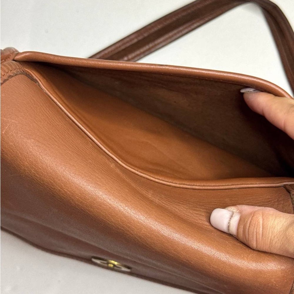 Vintage Coach Rambler’s Legacy Bag Brown - Picture 11 of 15